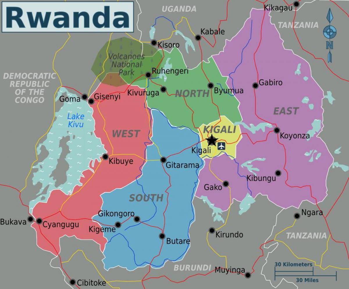 карце ад кігалі, Руанда